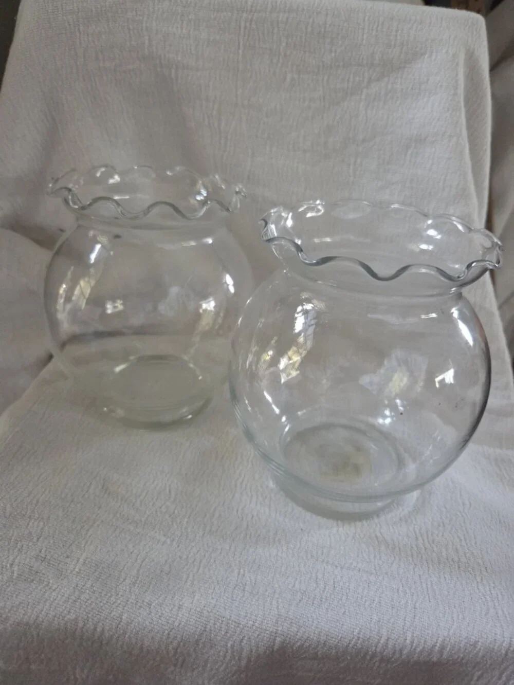 Set of 2 Vintage Indiana Glass Co. 5¼ 